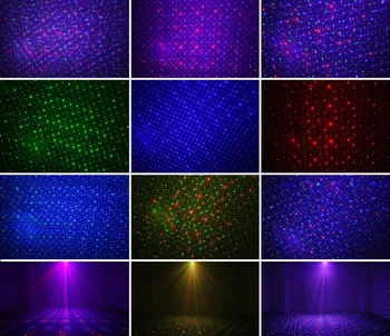 SVETIMŲ RGB Star Lauko Vandeniui Kalėdų Lazerio Šviesos Projektorius Taškų Poveikis Sodo Namus Kalėdų Medžio Kraštovaizdžio Rodyti Apšvietimas
