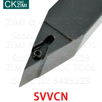 SVVCN 1010 1212 1616 2020 2525 H K M F 11 16 S tipo varžtas išorės tekinimo įrankiai turėtojas CNC Staklės, Tekinimo Įrankiai, Laikiklis VCGT