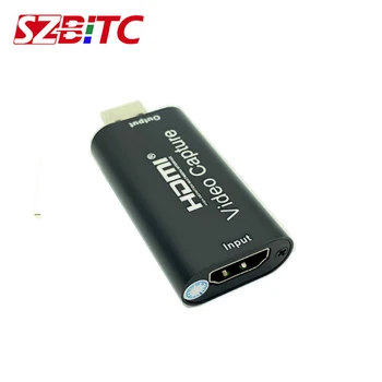 SZBITC HDMI USB Catpture HDMI Video Capture Card USB 2.0 Kortelių Konverteris PS4 Žaidimas DVD vaizdo Kamera