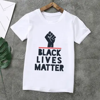 T-shirt Moterims, Vyrams Viršūnes Spausdinti Black Live Klausimas, Ponios marškinėliai Moterims Karšto Pardavimo T-shirt tees Kovoti Pop Pardavimas