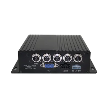 Tachografo SD MDVR su VGA CVBS mobiliojo dvr paramos HAINAUT 4ch 960P 720P arba 960 H(analoginis) signalo kamera 6 kalbą, nemokamas pristatymas