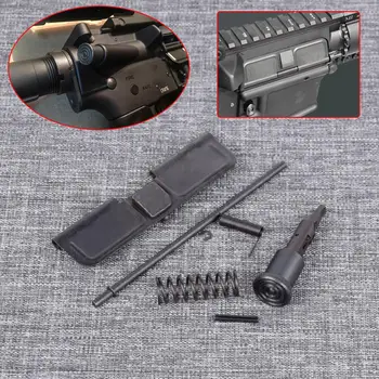 Tactical .223 į Priekį Padėti Varžtas Mygtuką Ir Dulkių Dangtelį Asamblėjos Nustatyti Combo M16 M4 AR15 Medžioklės Reikmenys