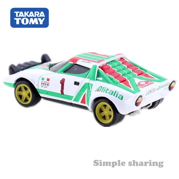 Takara Tomy Tomica Premium No. 19 Lancia Stratos HF Rally 1/58 Svarstyklės Lenktynių Automobilių Transporto Diecast Metal Modelis Žaislai Vaikams