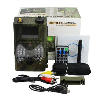 Takas Camera 12MP infraraudonųjų SPINDULIŲ Naktinio Matymo Laukinių Elnių Medžioklės Kamera HC 300M Perkelti Nuotraukas, Video SMS, MMS, GSM Labai