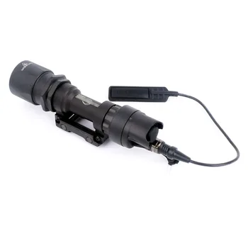 Taktinis Taktinis SF M951 LED Versija Super Ryškus Žibintuvėlis Ginklas Žibintai Su Nuotolinio Slėgio Jungiklis 20mm žibintuvėlis