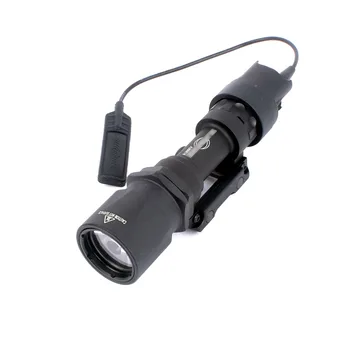 Taktinis Taktinis SF M951 LED Versija Super Ryškus Žibintuvėlis Ginklas Žibintai Su Nuotolinio Slėgio Jungiklis 20mm žibintuvėlis