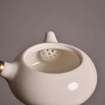 TANGPIN baltos keramikos arbatinukas virdulys kinų arbatos puodą kinijos kung fu arbatos puodai 200ml