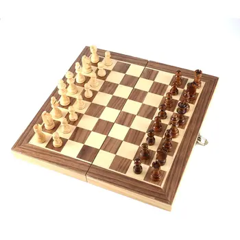 Tarptautinės Šachmatų Rinkinį Mokymo Konkurencijos Negabaritinių Chessman Prabangus Premium Dovanų Dėžutėje Masyvo, Medžio Šachmatų Lenta