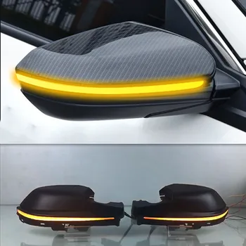 Teka LED Šoninis Galinio vaizdo Veidrodis Dangtelio Pakeitimas Indikatorių Posūkio Signalo Lemputė Honda Civic. 2016 m. 2017 m. 2018 m. 2019 m.