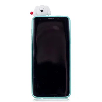 Telefono dėklas ant Samsung Galaxy S9 Plus S6 S7 Krašto S8 Plus Pastaba 8 9 S10 Plius Padengti Fundas 3D Lėlių, Žaislų, Animacinių filmų Minkštos TPU Atvejais
