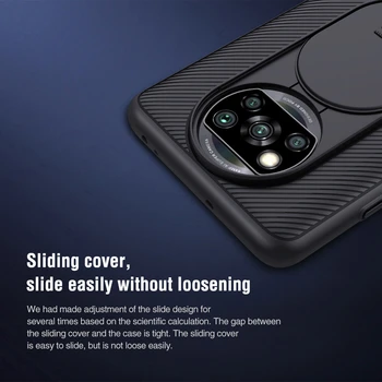 Telefoną Atveju Xiaomi Poco X3 NFC Originalus Nillkin Camshield Apsaugos Kameros Objektyvo Apsaugos Atveju Xiaomi Poco X3 NFC