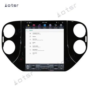 Tesla Ekranas Android PX6 Už Audi/VW Tiguan 2010-2016 Automobilio Multimedijos Radijo Stereo Grotuvas GPS Navigaciją Galvos vienetas Carplay