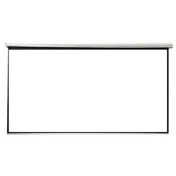 Thinyou Pull-Down Užuolaidų ranka traukti projektoriaus ekranas 100 colių 16:9 Matinės Baltos spalvos Audinio Pluoštas Stiklo Uždanga Sienos Montuojamas Namuose