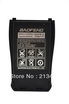 Tik Naujas Originalus Baofeng BL-B 7.4 V 2000mAh Li-ion Baterija Baofeng UV-B5/UV-B6 Walkie Talkie