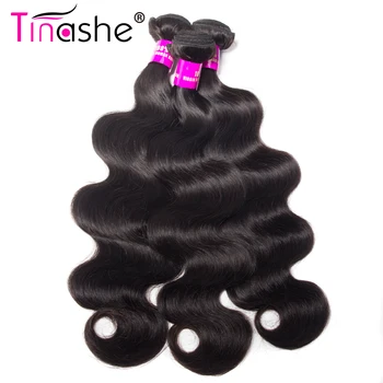 Tinashe Plaukų Peru Kūno Wave 3 Ryšulių Kalbama 10-30 Colių, Žmogaus Plaukų Priauginimas Pynimo Ryšulių Remy Plaukų Natūralus Juodas