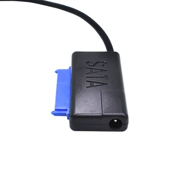TISHRIC Sata Molex 22pin su Usb 3.0 Slimline Adapterio Kabelį 2.5 Hdd Ssd Dvd Keitiklis Optinis įrenginys Atveju Išorinį Standųjį Diską