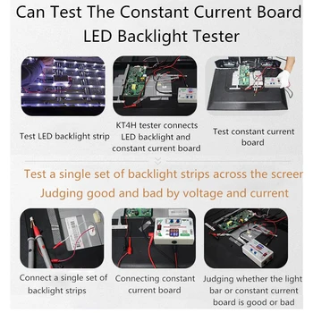 TKDMR 0-330V Smart-Fit Rankinis Reguliavimas Įtampos TV LED Apšvietimas Testeris Dabartinės Reguliuojamas Nuolatinės Srovės Valdybos LED Lempos Granulių