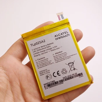 TLp025A2 Baterijos 2500mAh Už Alcatel One Touch Onetouch POP C9 Dual 7047D Idol X Plus OT 6043D 8000D 8008D TCL S960