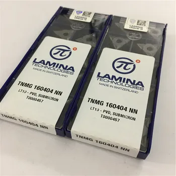 TNMG160404-NN LT10 Originalus LAMINA karbido įterpti su geriausios kokybės 10vnt/lot nemokamas pristatymas