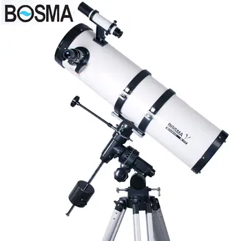 Top brand! BOSMA Prekės Astronominis Teleskopas 150EQ Didelis skersmuo 150MM Pusiaujo Priemonė, Aukštos Kokybės su Trikoju