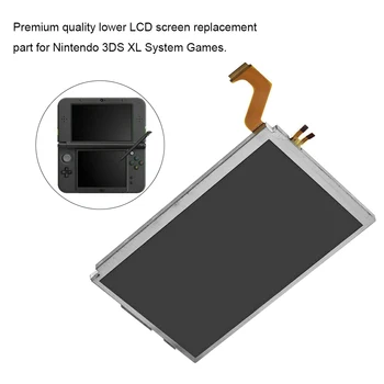 Top Viršutinė LCD Ekrano Pakeitimas Remonto Dalis, Lengvas Žaidimas, Žaisti Elementai Naujas Nintendo 3DS XL LL