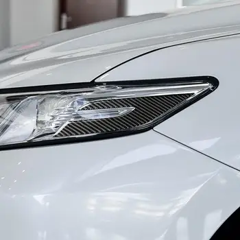 Toyota Camry XV70 8-LE XLE V6 GA K 2018 m.-iki Reikmenys Žibintai Antakiams dažyti Akių Vokus Anglies Modifikuotų Šildomi Lipdukas
