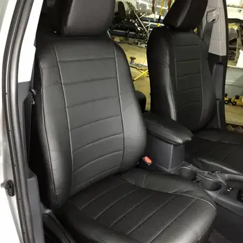 Toyota Corolla e160-170 sedanas su 2013-2018 m. GW. (Corolla) modelio sėdynių užvalkalai pagaminti iš eco-odos [autopilotas modelis eco-oda]
