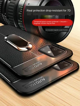 TPU Odinis Telefono dėklas чехол на samsung a71 Atveju, Samsung Galaxy A51 SM A515F A717F 51 71 4G 5G Padengti Magnetas Automobilio Turėtojas