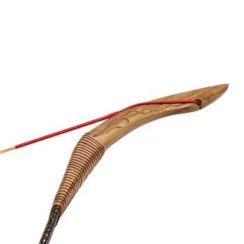 Tradicinis vientisas Šaudymas iš lanko 136cm senovinis Kinų tradicinė lošti lankas 35lbs 1 vnt medžioklės ir praktikuojančių lankas
