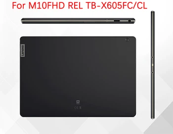 Tri-Fold Stovėti Padengti Funda Lenovo M10FHD REL TB-X605FC 10.1 colių planšetinis kompiuteris,Magnetinio Smart miego Atveju TB-X605CL +dovanos