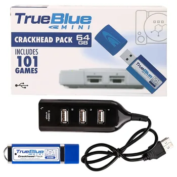 True Blue Mini Crackhead Pack 64G Kovoti Paketas, skirtas 