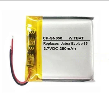 TTVXO 280mAh Baterija skirta Jabra Vystytis 65 Baterija AHB472625PLT