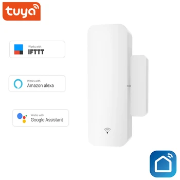 Tuya Smart WiFi, Durys, Automatinės Durys atidarytos / Uždarytos Detektoriai Suderinama Su Alexa 