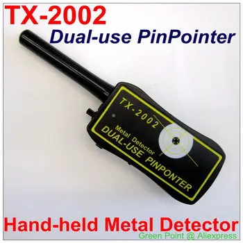 TX-2002 rankinį Metalo Detektorių TX2002 Dvejopo naudojimo Pinpointer Lobių Medžioklės Priedų