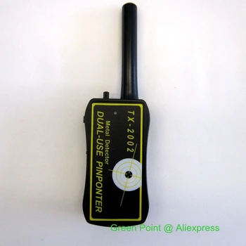 TX-2002 rankinį Metalo Detektorių TX2002 Dvejopo naudojimo Pinpointer Lobių Medžioklės Priedų