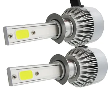 TXVSO8 110W/Pora Led H1 COB (chip Žibintų Šviesos srauto CarHeadlight Lemputės Komplektą Balta 6000K 9200LM Auto LED Galvos Lempa šviesos Šaltinis