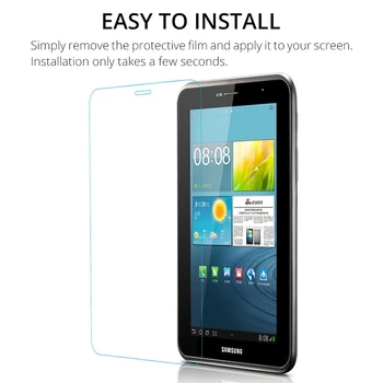 Ultra Grūdintas Aiškus Sprogimų Raštas Stiklo Samsung Galaxy Tab 3 10.1 colių P5200 P5210 Ekrano Apsauginės Stiklo Plėvelės