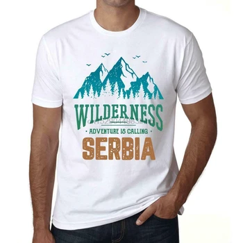 Ultrabasic MenS Grafinis T-Shirt Dykumoje Serbija