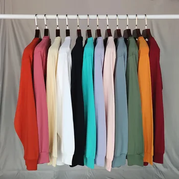 Unisex Parkas Prekės Vyrų top ilgomis rankovėmis t-shirt homre medvilnės Atsitiktinis O-Kaklo homme vientisos spalvos streetwear Eden