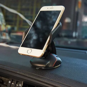 Universalus automobilinis telefono laikiklis 360 Pasukti mobiliojo kalno, sulankstomas pelės siurbimo telefono laikiklį, pritvirtinkite priekinio stiklo stovas telefono laikiklis
