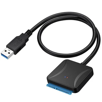 USB 3.0 2.5/3.5 Colių IDE, SATA Kietojo Disko Adapteris HDD Perdavimo Keitiklio Kabelį JHP-Geriausias