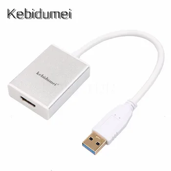 USB 3.0 HDMI suderinamus Keitiklio Kabelį, Ekranas Grafinis Adapteris, HDTV, HD 1080P Vyrų ir Moterų Paramos PC HDTV, HD
