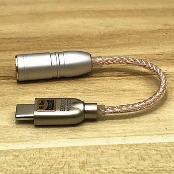USB C iki 2,5 mm 4.4 mm Balansas Uosto VPK ALC5686 32bits384khz,ES9280c Pro 