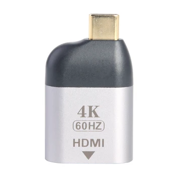 USB C Tipo HDMI/DP/Mini DP/VGA/RJ45 Adapteris USB-C į HDMI Adapteris Keitiklis Vyrų ir Moterų Nešiojamas Telefono