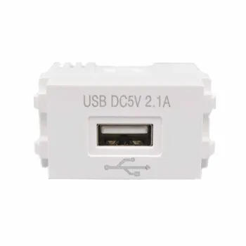 USB Maitinimo Modulis 220V Lizdą 5V transformatorius 1PCS USB Maitinimo Modulis 220V Lizdą 5V transformatorius 2.1 Mobiliojo Telefono Įkrovimo Pultas