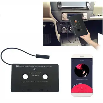 USB Įkrovimo Bluetooth 5.0 Muzikos Automobilių Imtuvas, Kasečių Grotuvas, MP3 Adapteris Keitiklis, iphone, HTC Smart
