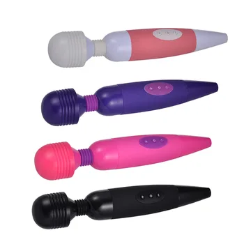 USB įkrovimo Didelis Vibratoriai Moterims Magic Wand Gode Body Massager Sekso Žaislas, Skirtas Moters Klitorio Skatinti Moterų Sekso parduotuvė