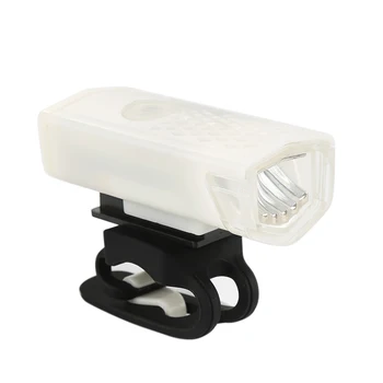 USB Įkrovimo Nešiojamų Dviračių Priekinių Žibintų 300 Liumenų Lempa Dviratis Dviračio šviesos diodų (LED žibintas Saugos Dviračių Šviesos