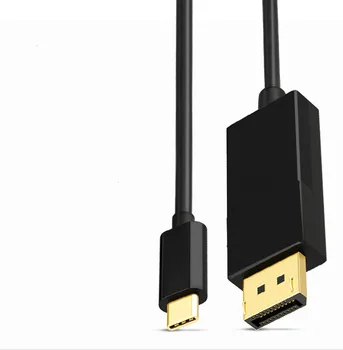 USB3.1 HDTV Konverteris, Kabelis 1,8 M, Tipas-c DP Vyrų DisplayPort M/M 4K Vaizdo Adapterio Kabeliu, skirta 