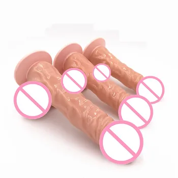 Utinta Leptura 20.5 CM Dildo Realistiškas Penis su siurbtuko Silikono Storio Didžiulis Vibratorių Sekso Žaislai, Moters Sekso Produktai